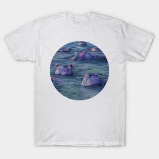 The Hippos Are Watching T-Shirt